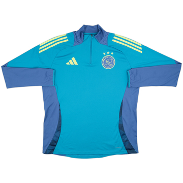 2024-25 Ajax adidas Haut d'entraînement 1/4 zip - 9/10 - (XL)