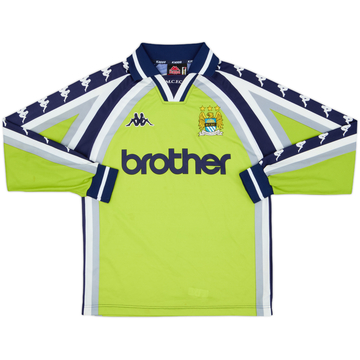 1997-99 Manchester City Maillot Gardien - 8/10 - (S)