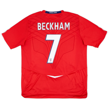 2008-10 Maillot extérieur England Beckham #7 - 8/10 - (S)