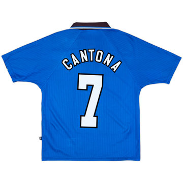 1996-98 Manchester United Maillot third Cantona #7 - 7/10 - (Y)
