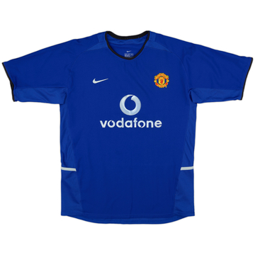 2002-03 Manchester United Maillot Third - 10/10 - (L.Boys)