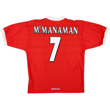 1998-00 Liverpool Maillot Domicile McManaman #7 - 6/10 - (L)