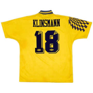 1991-95 Tottenham Maillot extérieur Klinsmann #18 - 5/10 - (XL)