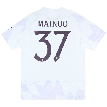 2025-26 Manchester United Maillot extérieur authentique Mainoo #37