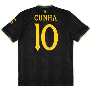2025-26 Manchester United Maillot Troisième Cunha #10