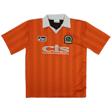 1997-98 Blackburn Maillot extérieur signé - 8/10 - (L)