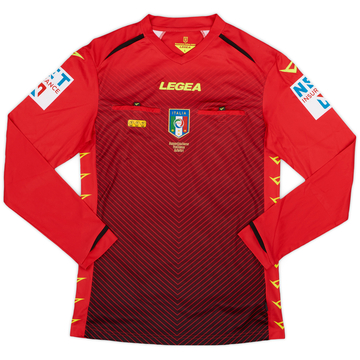 2014-15 Italy Legea Maillot arbitre ML - 9/10 - (L)