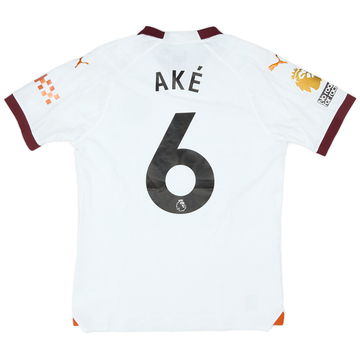 2023-24 Manchester City Maillot extérieur de match Aké #6