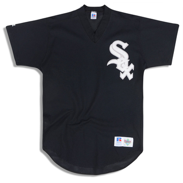1990s Chicago White Sox Authentique Russell Athletic Maillot d'entraînement L