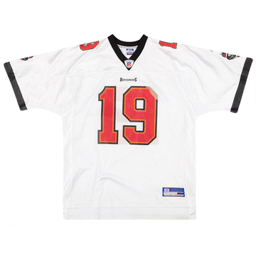 2002-03 Tampa Bay Buccaneers K. Johnson #19 Reebok On Field Maillot (Extérieur) XL