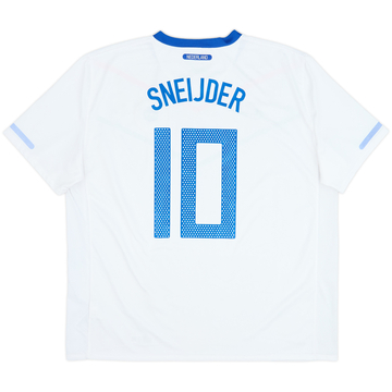 2010-11 Netherlands Maillot extérieur Sneijder #10 - 6/10 - (XXL)