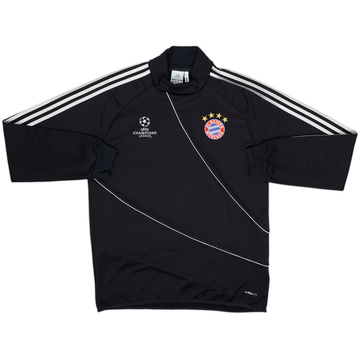 2012-13 Bayern Munich adidas Haut d'entraînement 1/4 Zip - 8/10 - (L)