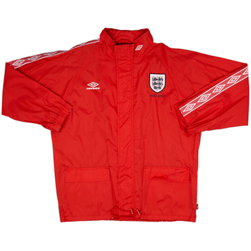 1998-00 England Umbro Veste de pluie à capuche - 6/10 - (M)