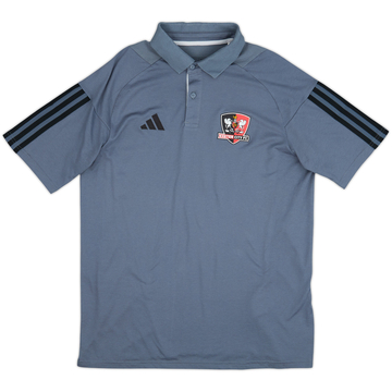 2022-23 Exeter City adidas Polo - 9/10 - (M)