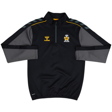 2021-22 Cambridge United Hummel Haut d'entraînement 1/4 Zip - 10/10 - (S)