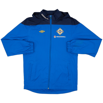 2008-10 Northern Ireland Umbro Veste de pluie à capuche - 6/10 - (XL.Boys)