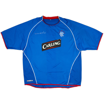 2005-06 Rangers Maillot Domicile - 4/10 - (XXL)