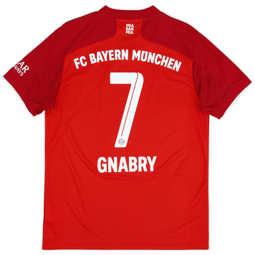 2021-22 Bayern Munich Maillot Domicile Gnabry #7 - 9/10 - (M)
