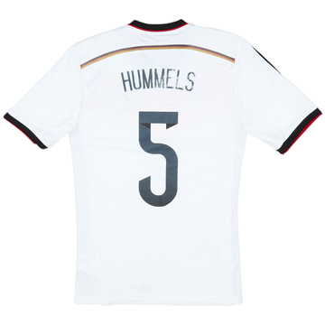 2014-15 Germany Maillot Domicile Hummels #5 - 5/10 - (S)