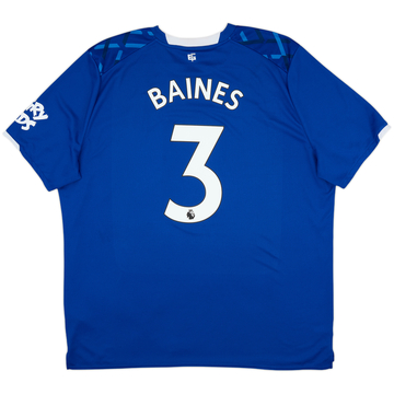 2018-19 Everton Maillot Domicile Baines #3 - 7/10 - (3XL)
