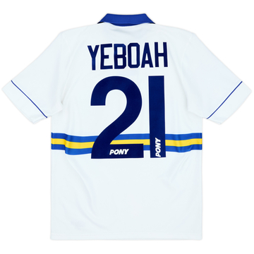 1993-95 Leeds United Maillot domicile Yeboah #21 - 8/10 - (S)