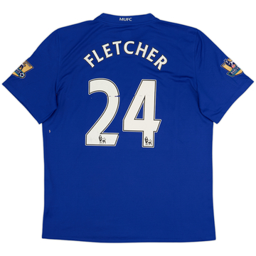 2008-09 Manchester United Maillot Third Fletcher #24 - 5/10 - (L)