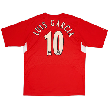 2004-06 Liverpool Maillot domicile Luis Garcia #10 - 4/10 - (L)