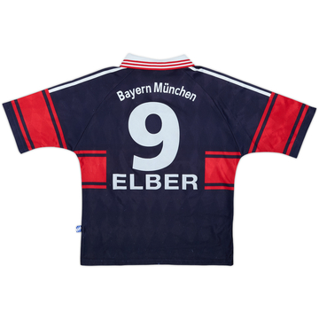 1997-99 Bayern Munich Maillot domicile Elber #9 - 6/10 - (Y)