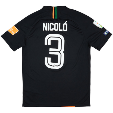 2019-20 Venezia Maillot domicile préparé pour le match Nicolo #3