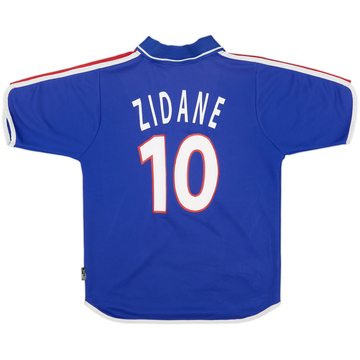 Maillot domicile France 2000-02 Zidane #10 - 5/10 - (XS)