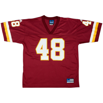 1996-00 Washington Redskins S.Davis #48 adidas Maillot domicile - 8/10 - (L)