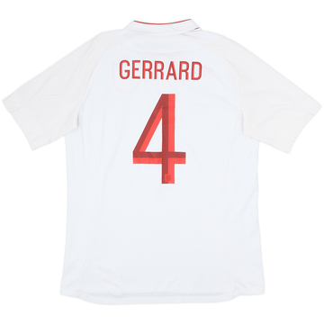 Maillot domicile Angleterre 2012-13 Gerrard #4 - 5/10 - (L)
