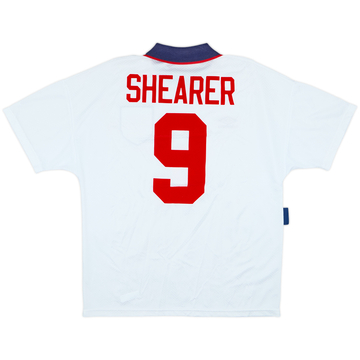 1993-95 England Maillot Domicile Shearer #9 - 5/10 - (L)