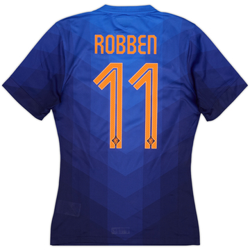 2014-15 Netherlands Maillot extérieur authentique Robben #11 - 9/10 - (S)