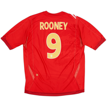 2006-08 Maillot extérieur Angleterre Rooney #9 - 10/10 - (L)