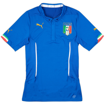 2014-15 Italy Version Joueur Maillot Domicile ACTV Fit - 5/10 - (XL)