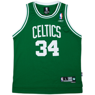 2004-05 Boston Celtics Pierce #34 Reebok Swingman Maillot Away - 8/10 - (L.Boys)