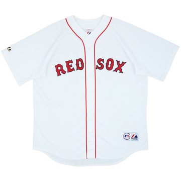 2003-04 Boston Red Sox Garciaparra #5 Majestic Maillot domicile - 7/10 - (XL)