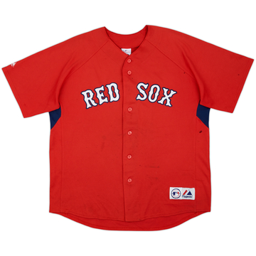 2009 Boston Red Sox Pedroia #15 Maillot Majestic - 3/10 - (XL)