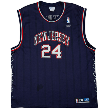 2002-06 New Jersey Nets Jefferson #24 Reebok Maillot extérieur - 4/10 - (XXL)