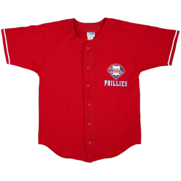 1997 Philadelphia Phillies Morandini #12 Chalk Line Maillot d'entraînement - 9/10 - (M)