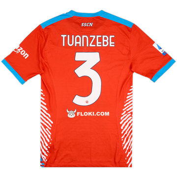 2021-22 Napoli Maillot version match 'Rossa Maradona' Édition spéciale Tuanzebe #3