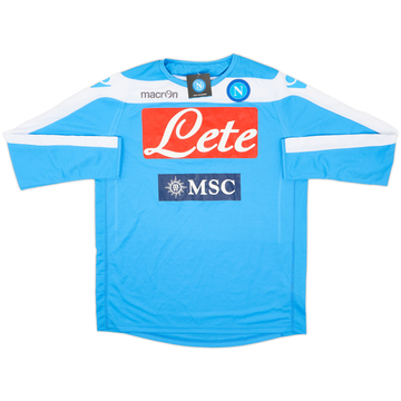 2012-13 Napoli Macron Maillot d'entraînement manches longues (L)