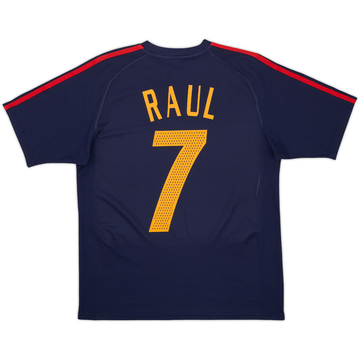 2002-04 Spain Maillot Third Basique Raul #7 - 8/10 - (S)