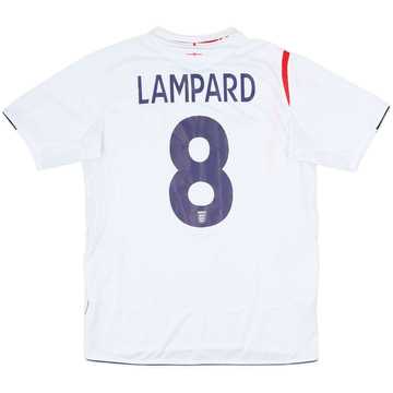 2005-07 England Maillot Domicile Lampard #8 - 6/10 - (M)