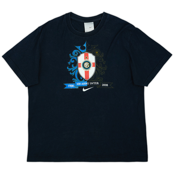 2007-08 Inter Milan Nike T-shirt graphique - 7/10 - (L)