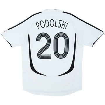 2005-07 Germany Maillot domicile Podolski #20 - 6/10 - (L)