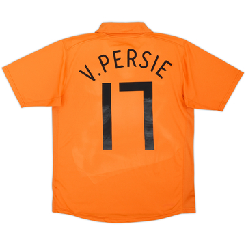 2006-08 Netherlands Maillot Domicile V.Persie #17 - 8/10 - (M)