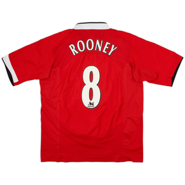 2004-06 Manchester United Maillot domicile Rooney #8 - 8/10 - (L)