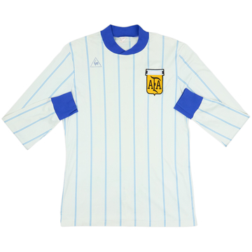 1980s Le Coq Sportif Modèle Maillot manches longues (Argentina) - 6/10 - (M)